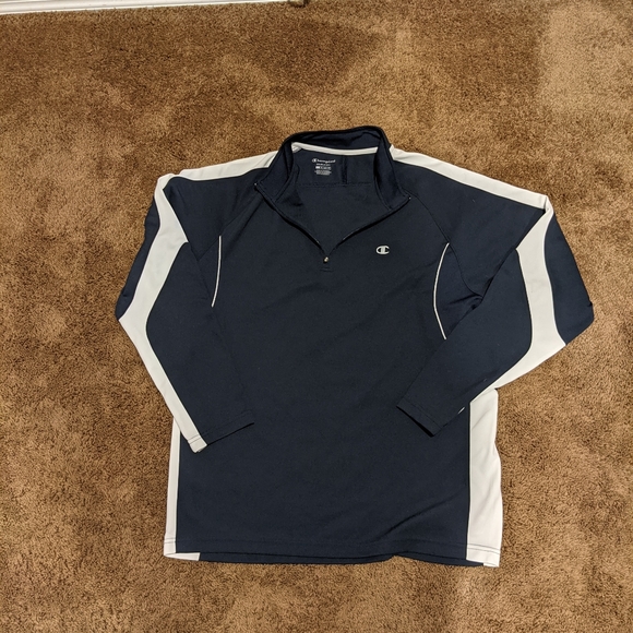 Champion Men's Quarter-zip Double Dry Pullover - Picture 2 of 3